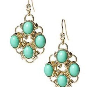 NWOT Banana Republic Earrings turquoise